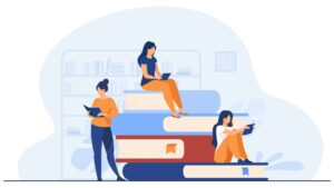 Reading in a Library
